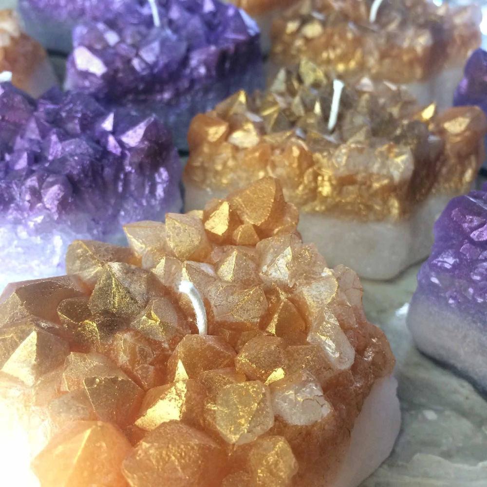 Premium Photo  Amethyst druze crystal flowers magic fantastic