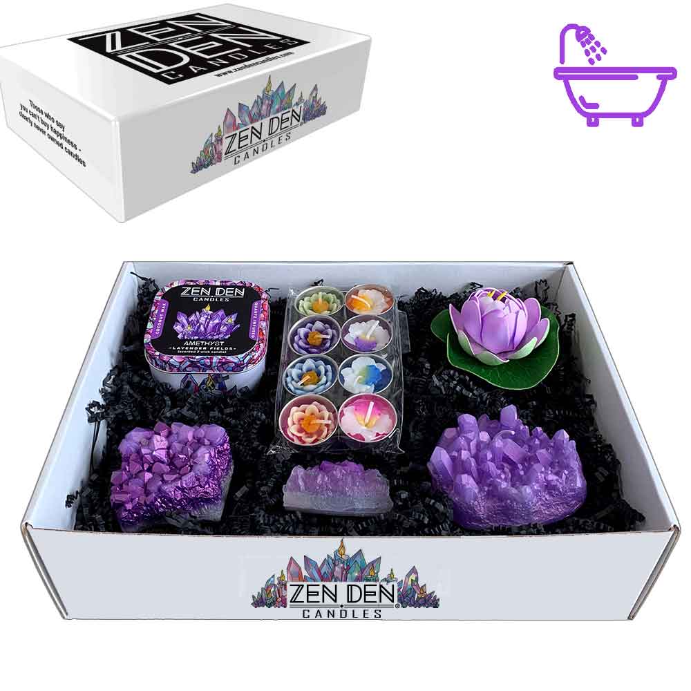 Amethyst anniversary gift BOX – DeepPurpleProject