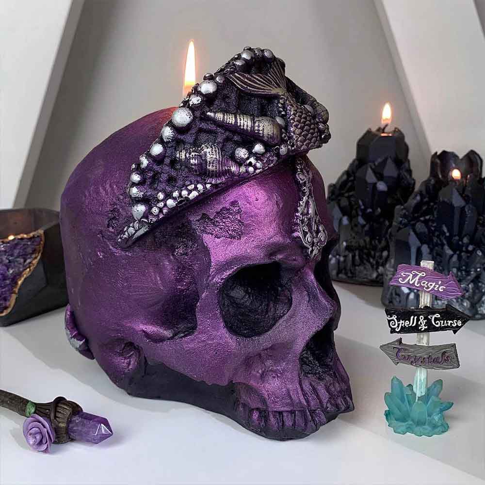 Skull Candle (large)